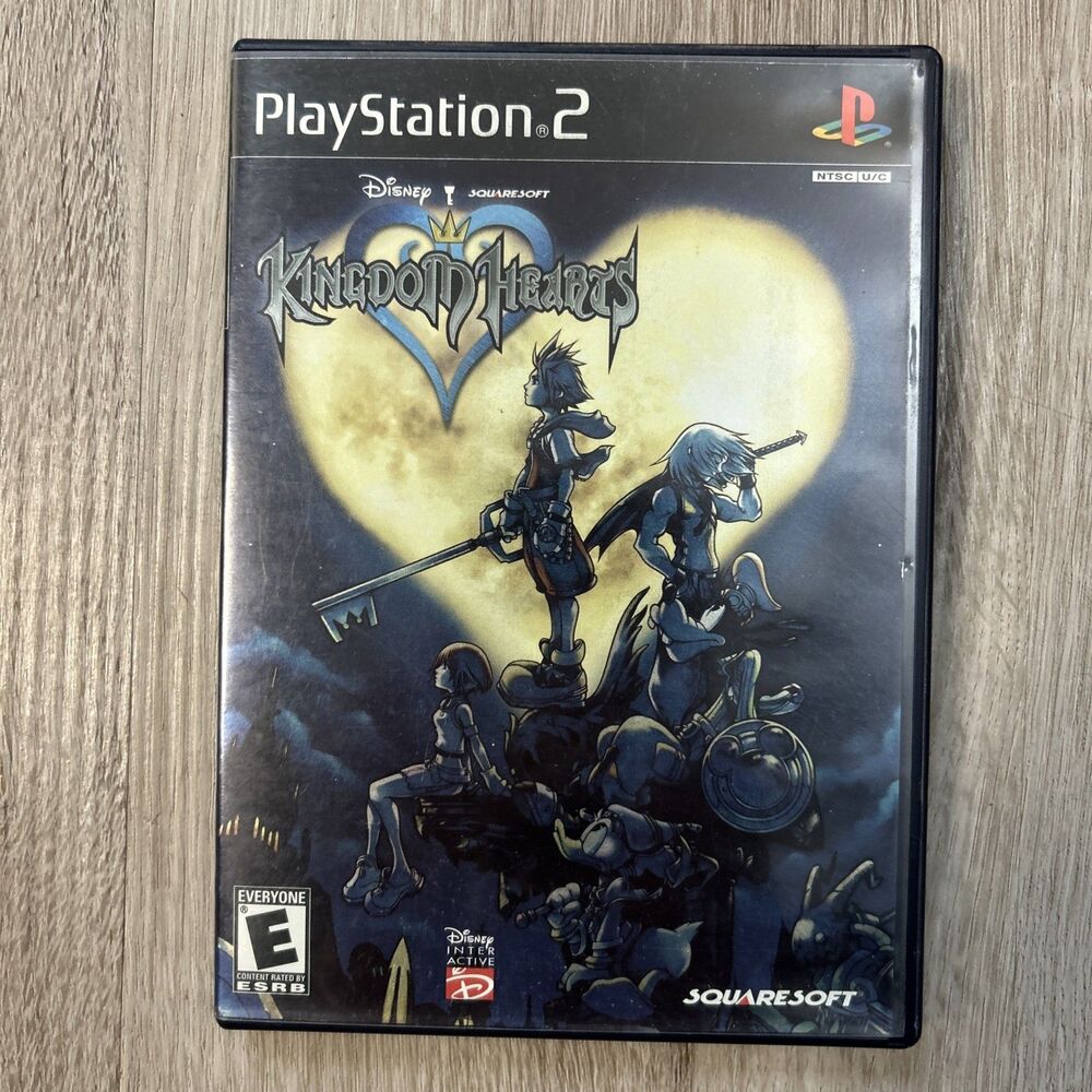 Disney Kingdom Hearts Sony PlayStation 2 PS2 2002 CIB Complete Reg Card Tested